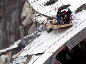 Трансвааль-парк после обрушения крыши, фото Reuters 
