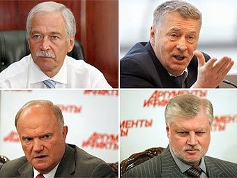 ����� ������� (���� � ����� gryzlov.ru), �������� ����������� (���� AFP), �������� ������� � ������ ������� (���� ���������� ��������)