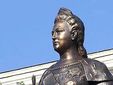Памятник Екатерине II в Севастополе. Кадр телеканала "Россия"