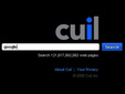 Заглавная страница cuil.com