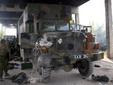 Захваченный грузинский военный грузовик. Фото Аркадия Бабченко, предоставлено альманахом "Искусство войны"