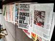 Газетный стенд в Нью-Йорке. Фото (c)AFP