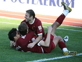 Футболисты "Рубина". Фото с сайта rubin-kazan.ru