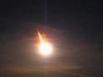 Метеорит над Канадой. Скриншот видео одного из очевидцев