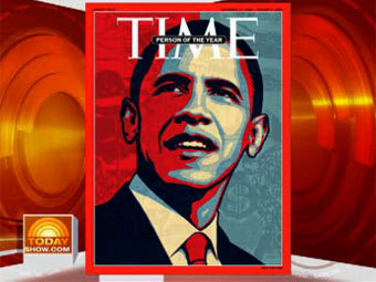 Барак Обама на обложке ноябрьского Time. Кадр MSNBC Today 