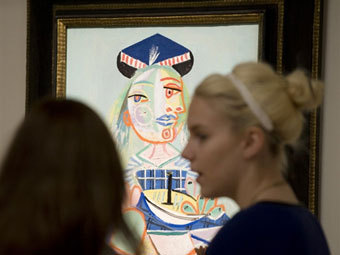 ���������� �������� Sotheby's �������� "�������� ������" ����� �������. ���� &copy;AFP
