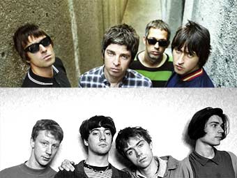 Oasis (������) � Blur. ���������� � ����������� ������ �����