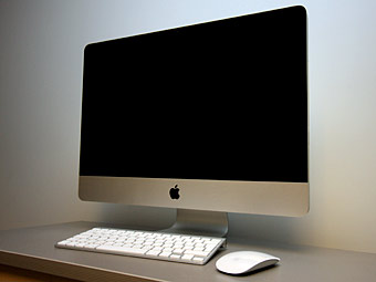 Новый iMac с Magic Mouse