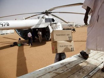 �������� UNAMID � �������. ���� &copy;AFP