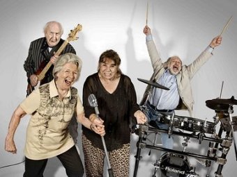Рок-группа из немецкого дома престарелых. Фото с сайта The Austrian Times