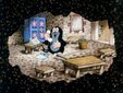 Кадр из мультфильма "Крот и лягушка"