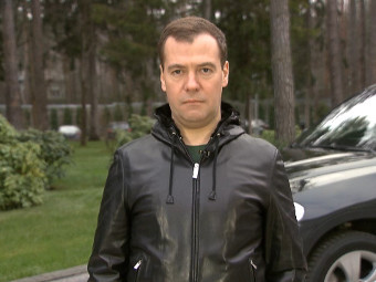 Дмитрий Медведев. Кадр из видеоблога премьер-министра