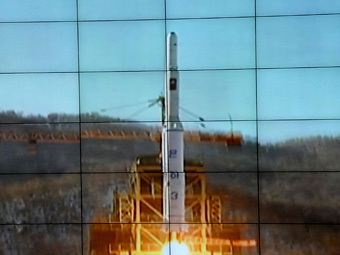Запуск ракеты Унха-3. Фото Reuters