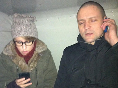 На Лубянке задержаны Навальный, Собчак, Яшин и Удальцов. Полиция разгоняет собравшихся 