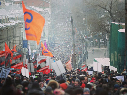 "Марш против подлецов" прошел в Москве