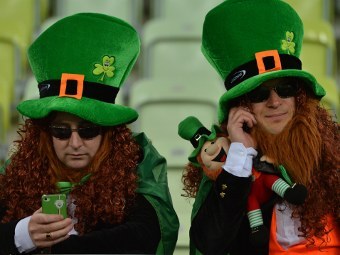 Болельщики сборной Ирландии. Фото (c)AFP