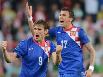 Футболисты сборной Хорватии. Фото (c)AFP