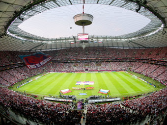 Стадион "Национальный" в Варшаве. Фото Reuters