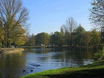 Река Брда в Быдгоще. Фото с сайта odleglosci.pl
