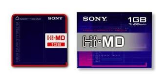 ���� Hi-MD, ���� � ����� Sony 