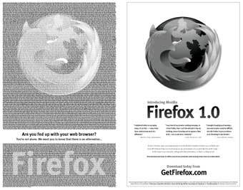 ������� Firefox, ����������� � ����� �������� 