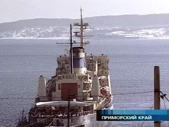 Ледокол "Красин", кадр Первого канала, архив