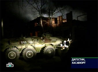 Кадр оперативной съемки НТВ с места событий