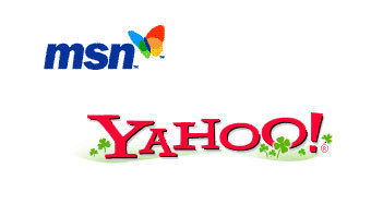 �������� MSN � Yahoo! 