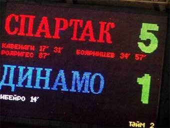 5 крутых домашних побед «Спартака» над «Динамо»