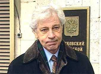 Президент Московской адвокатской палаты Генри Резник. Кадр НТВ