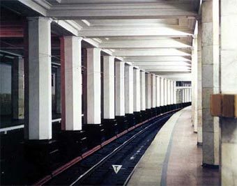 Станция метро "Александровский сад" Филевской линии. Фото с сайта metro.ru