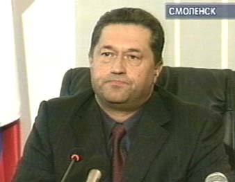 Губернатор Смоленской области Виктор Маслов. Кадр ТК "Россия", архив