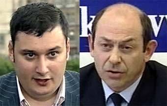 Александр Хинштейн и Владимир Рушайло
