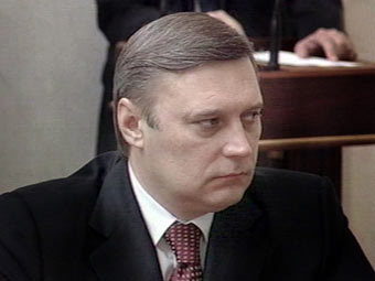 Михаил Касьянов. Кадр "Первого канала"
