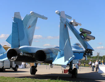 Su-33. Foto de Pavel Aksjonov, Lenta.ru
