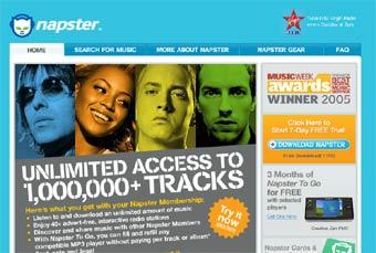 ���������� ���� Napster 