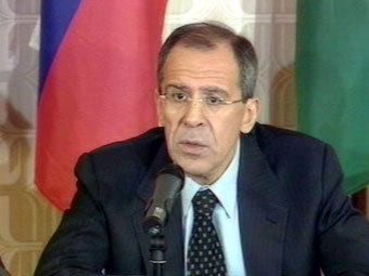 Сергей Лавров, кадр Первого канала, архив 