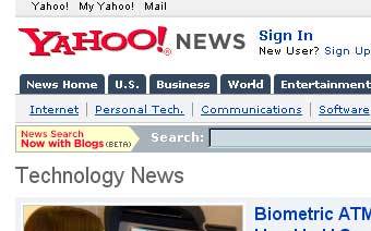 ��������� �� ����� Yahoo! News 