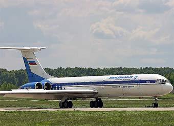 Самолет Ил-62М авиакомпании "Магаданские авиалинии" в аэропорту "Домодедово". Фото Сергея Рябцева с сайта www.airliners.net
