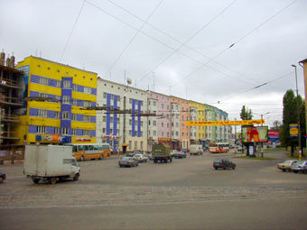 Улицы Калининграда, фото Сергея Рублева, Лента.Ру 
