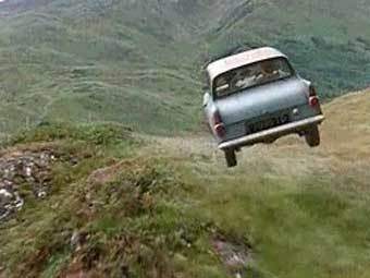  Ford Anglia.    mugglenet.com