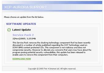 �������� �������� First 4 Internet �� ��������� ��� "���������" ����������� XCP 