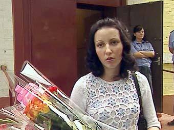 Александра Иванникова, кадр Первого канала, архив