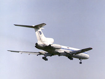Ту-154 авиакомпании "КрасЭйр". Фото с сайта airliners.net 