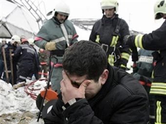 Фото AFP с места происшествия