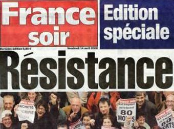 ���������� France Soir � ����� lemonde.fr