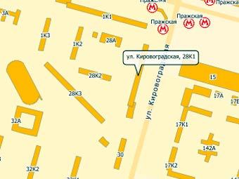 Район происшествия. Карта с сайта nakarte.ru 
