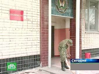 Казарма воинской части. Кадр телеканала НТВ 
