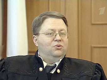 Председатель ВАС Антон Иванов. Кадр "Первого канала", архив 