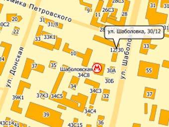 Район происшествия. Карта с сайта nakarte.ru.